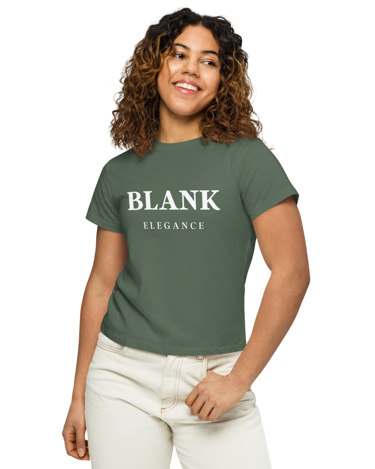 Signature Style Women's High-Waisted T-Shirt