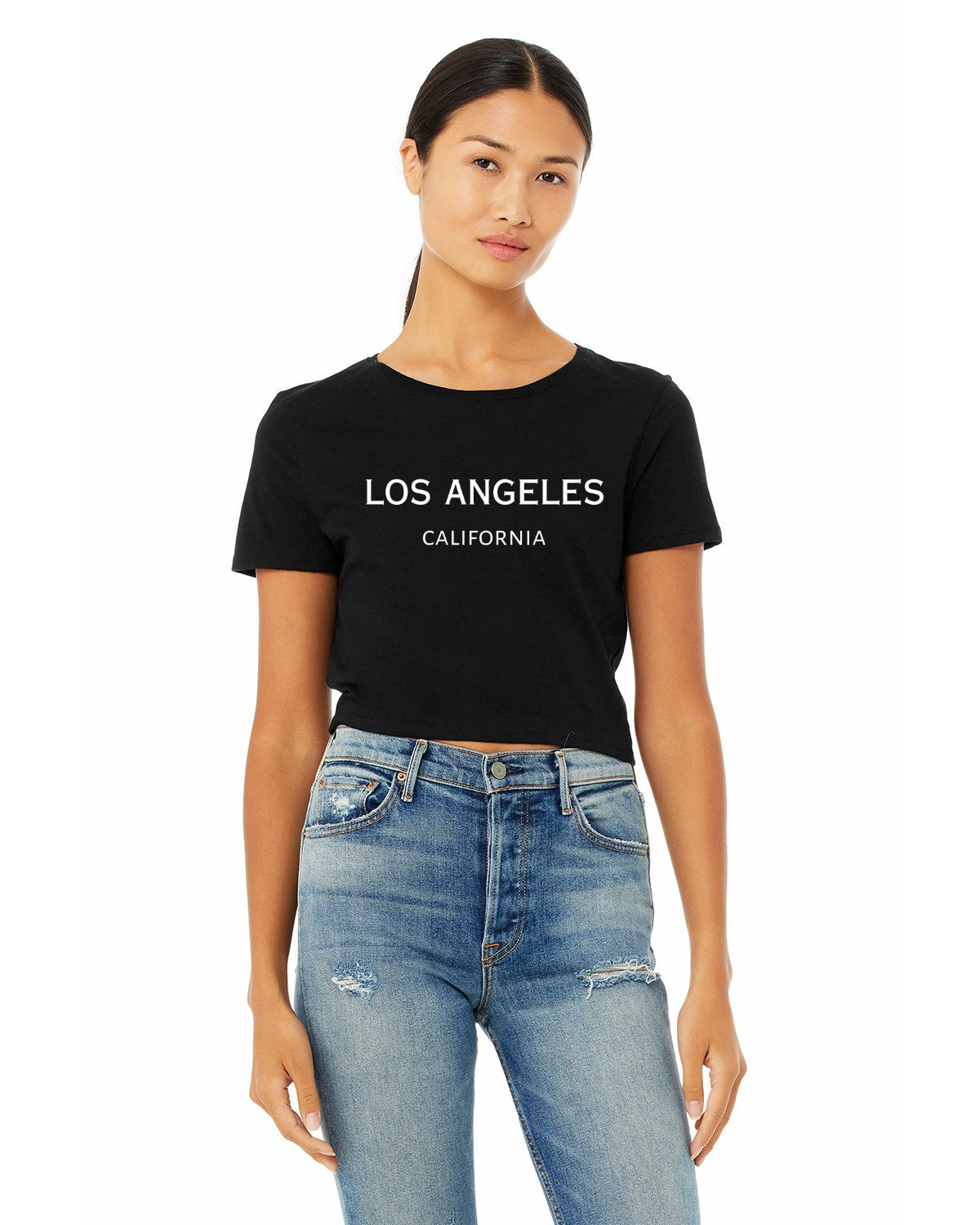 West Coast Vibes Women's Crop Tee