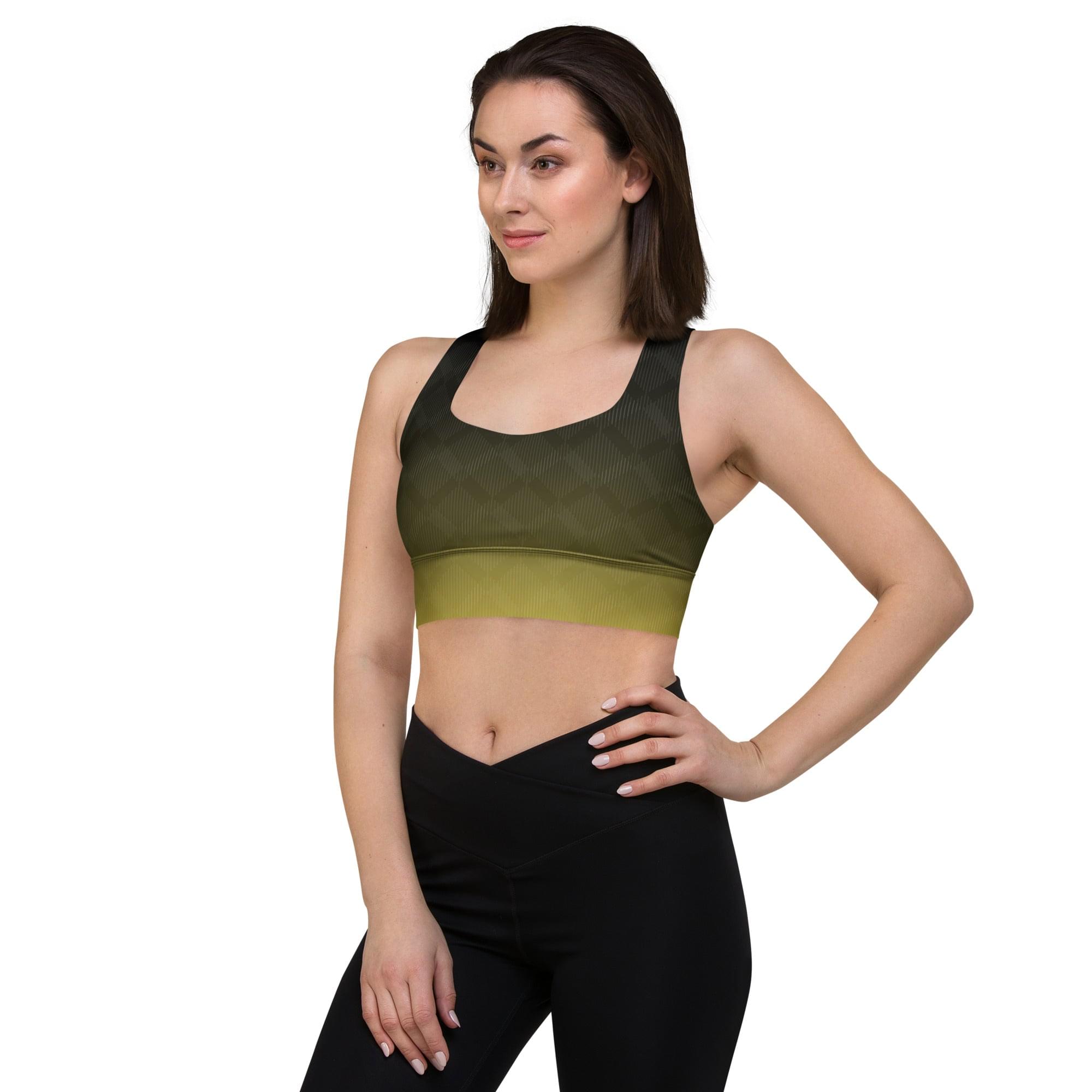 Bold Geometry Sports Bra