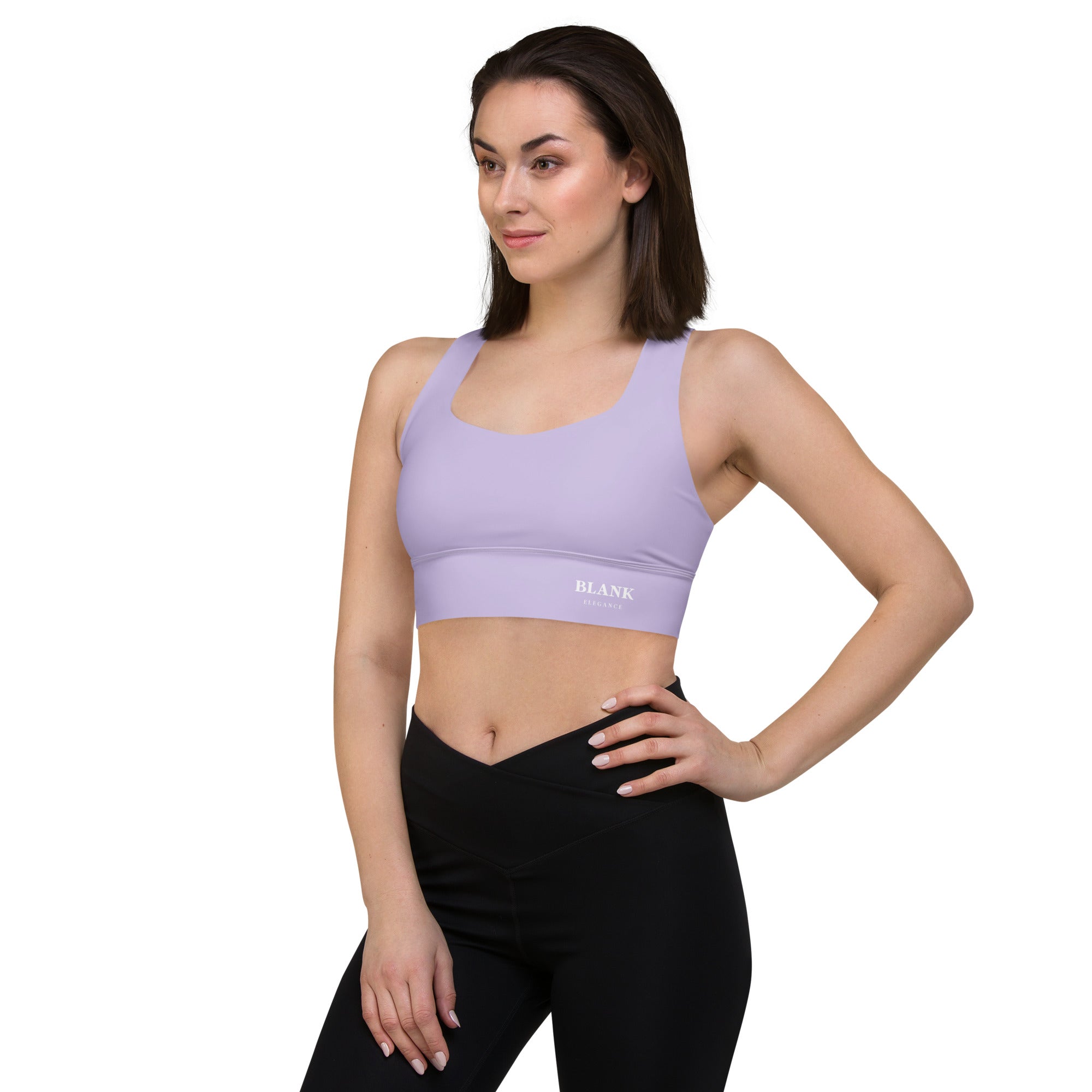 Luxurious Lavender Sports Bra