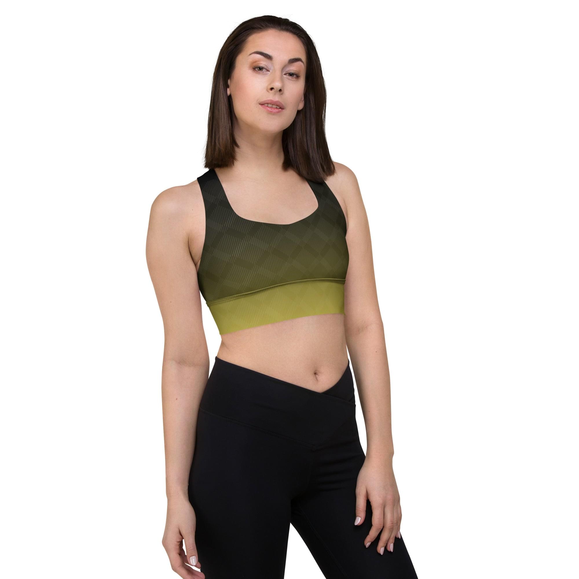 Bold Geometry Sports Bra