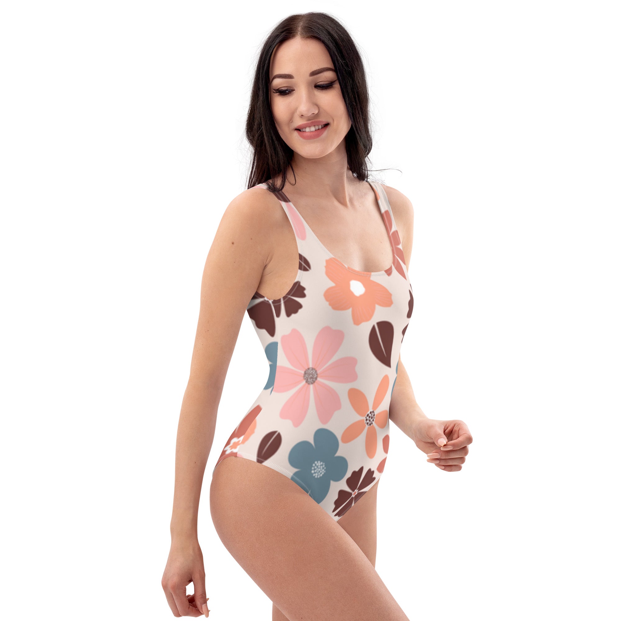Floral Elegance Women's Allure One-Piece Swimsuit