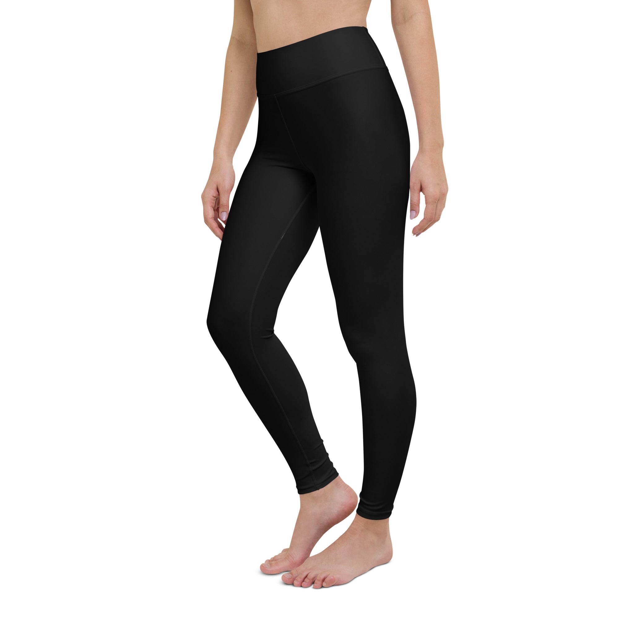 Elegance in Motion Black Leggings