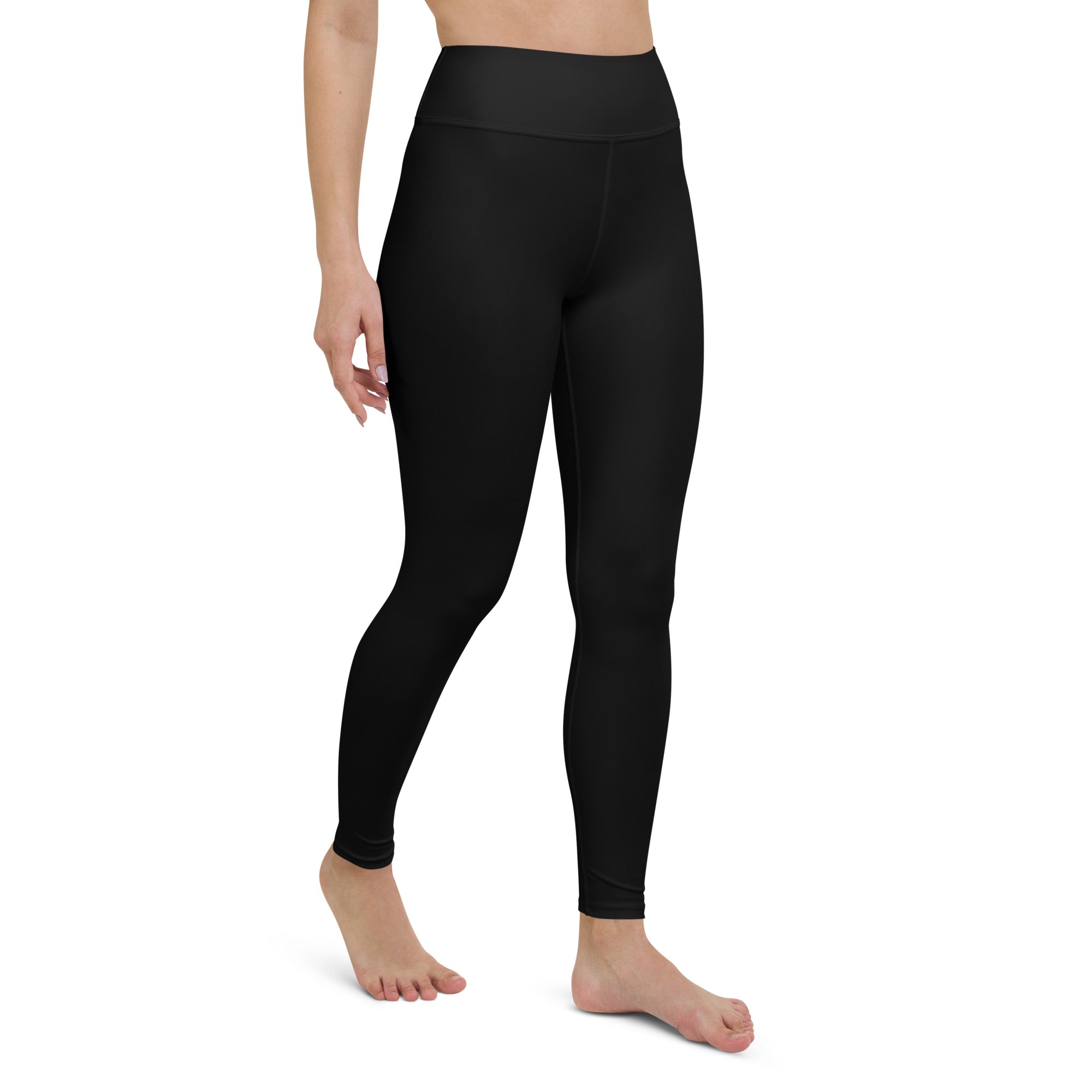 Elegance in Motion Black Leggings