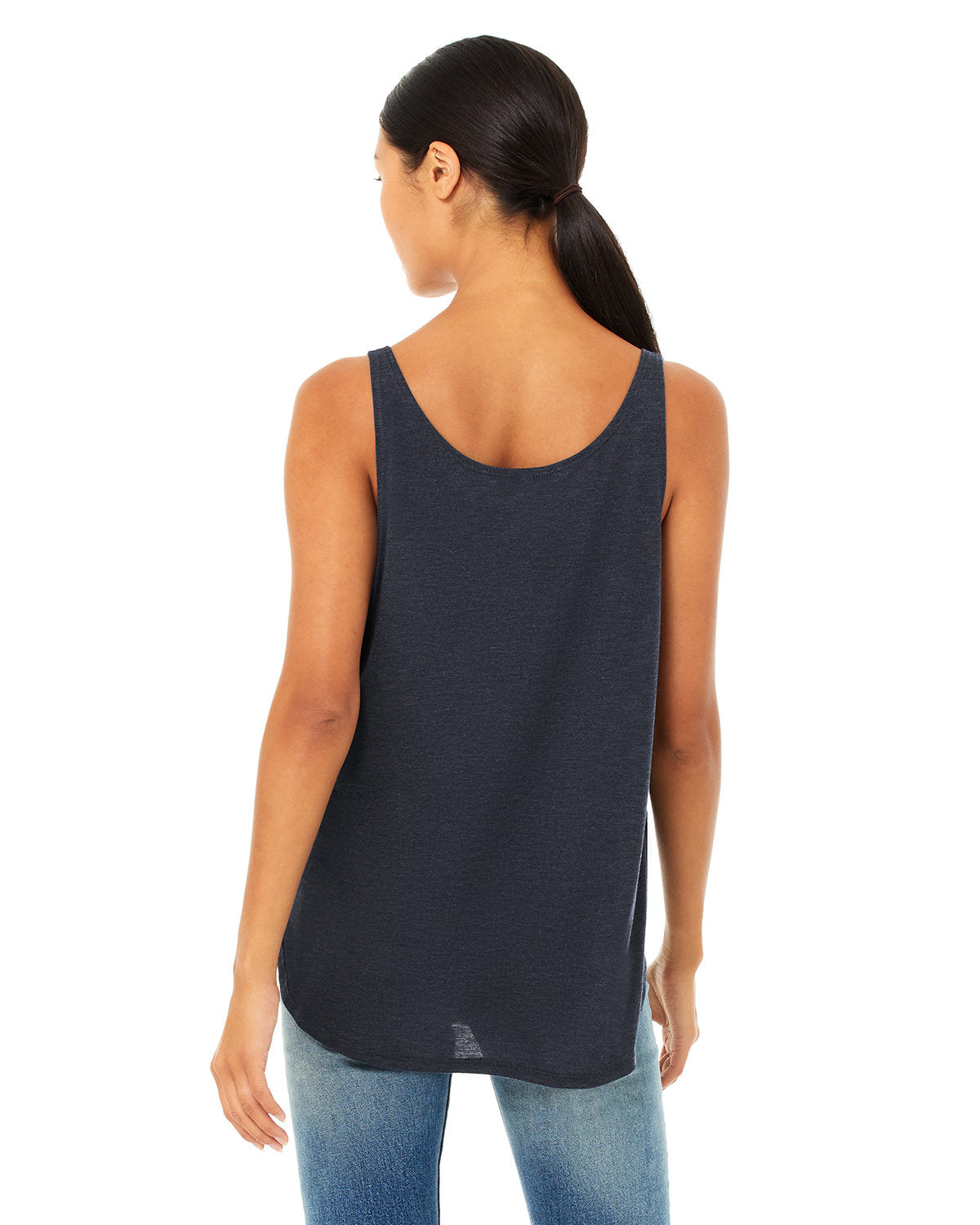 Ladies Flowy Slit Tank