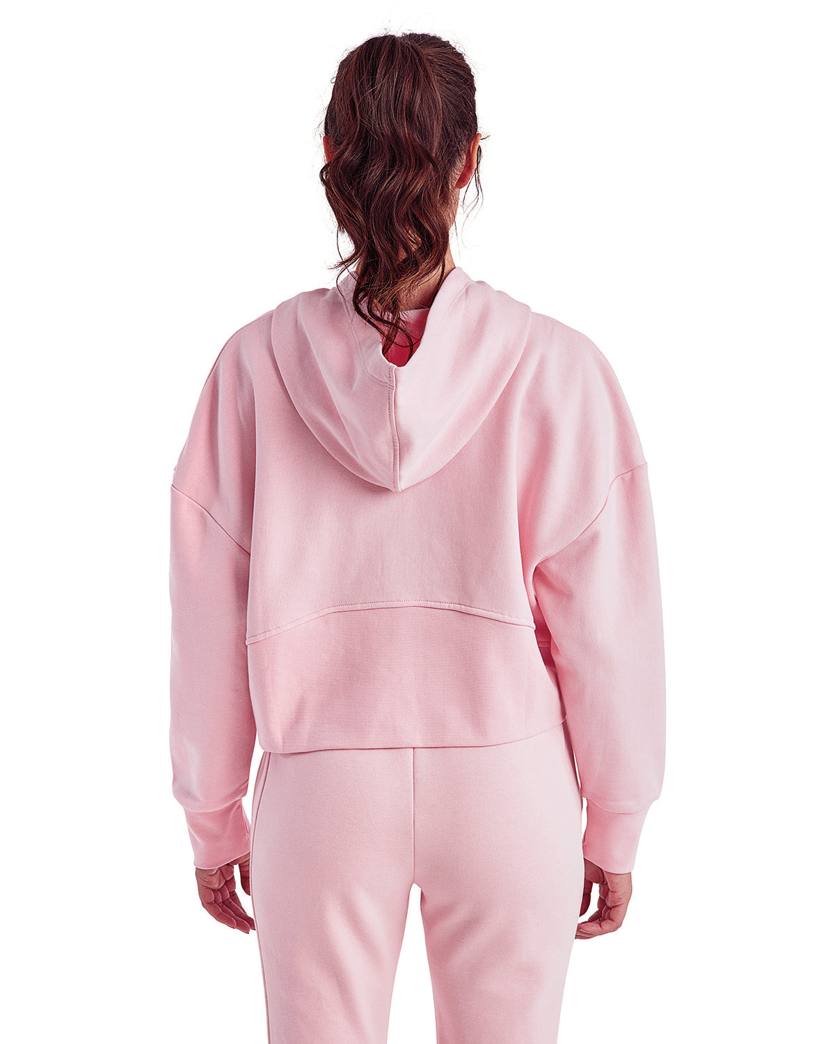 Ladies Half-Zip Hooded Sweatshirt