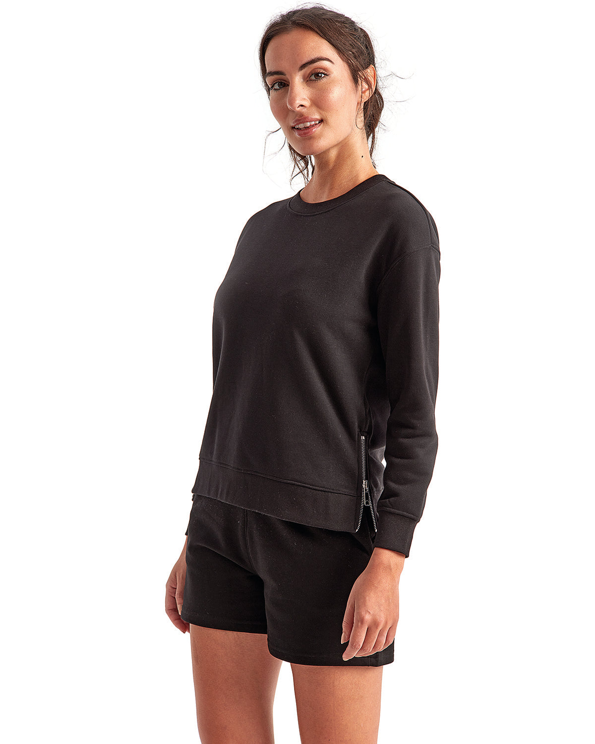 Ladies Side-Zip Sweatshirt