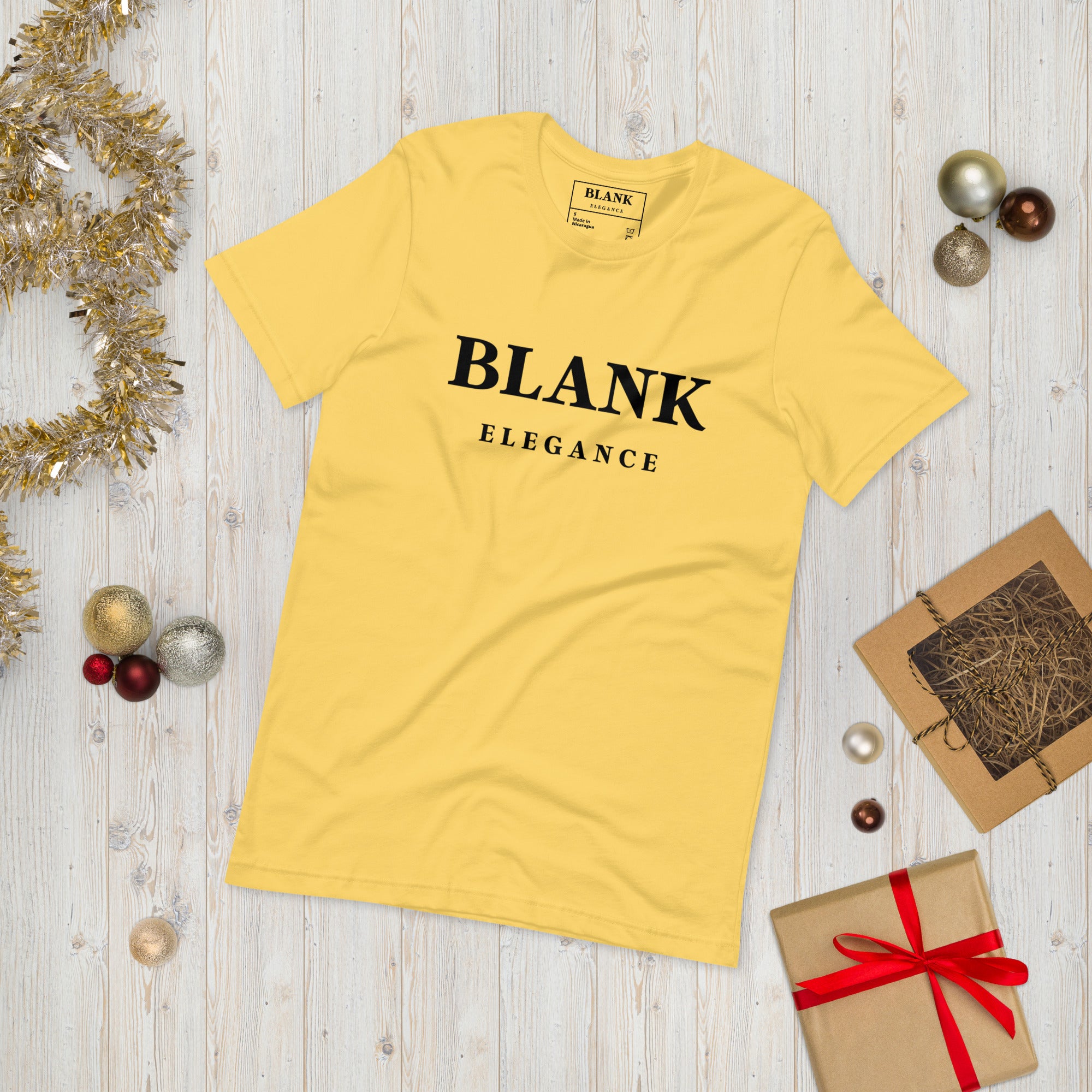 Blank Elegance Statement Men's T-Shirt